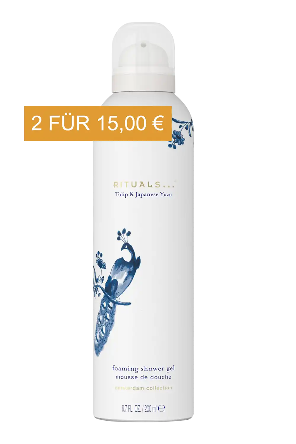 Bild: Rituals The Ritual Amsterdam Collection Foaming Shower Gel 200 g