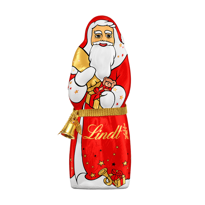 Bild: Lindt Weihnachtsmann Vollmilchschokolade 125g