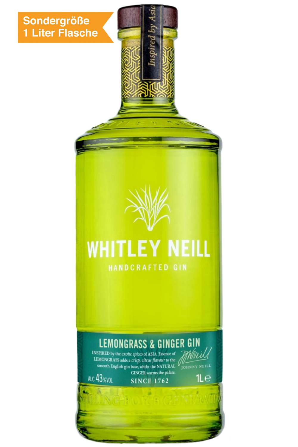 Whitley Neill Lemongrass & Ginger Gin