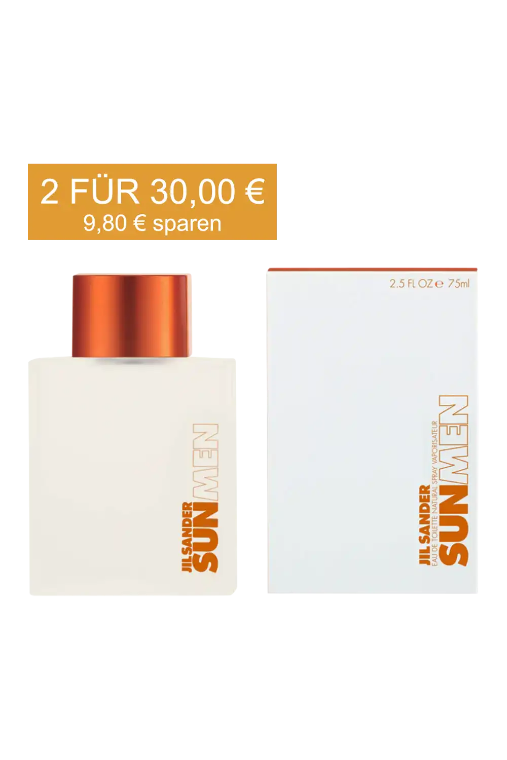 Bild: Jil Sander Sun Men Eau de Toilette 75 ml