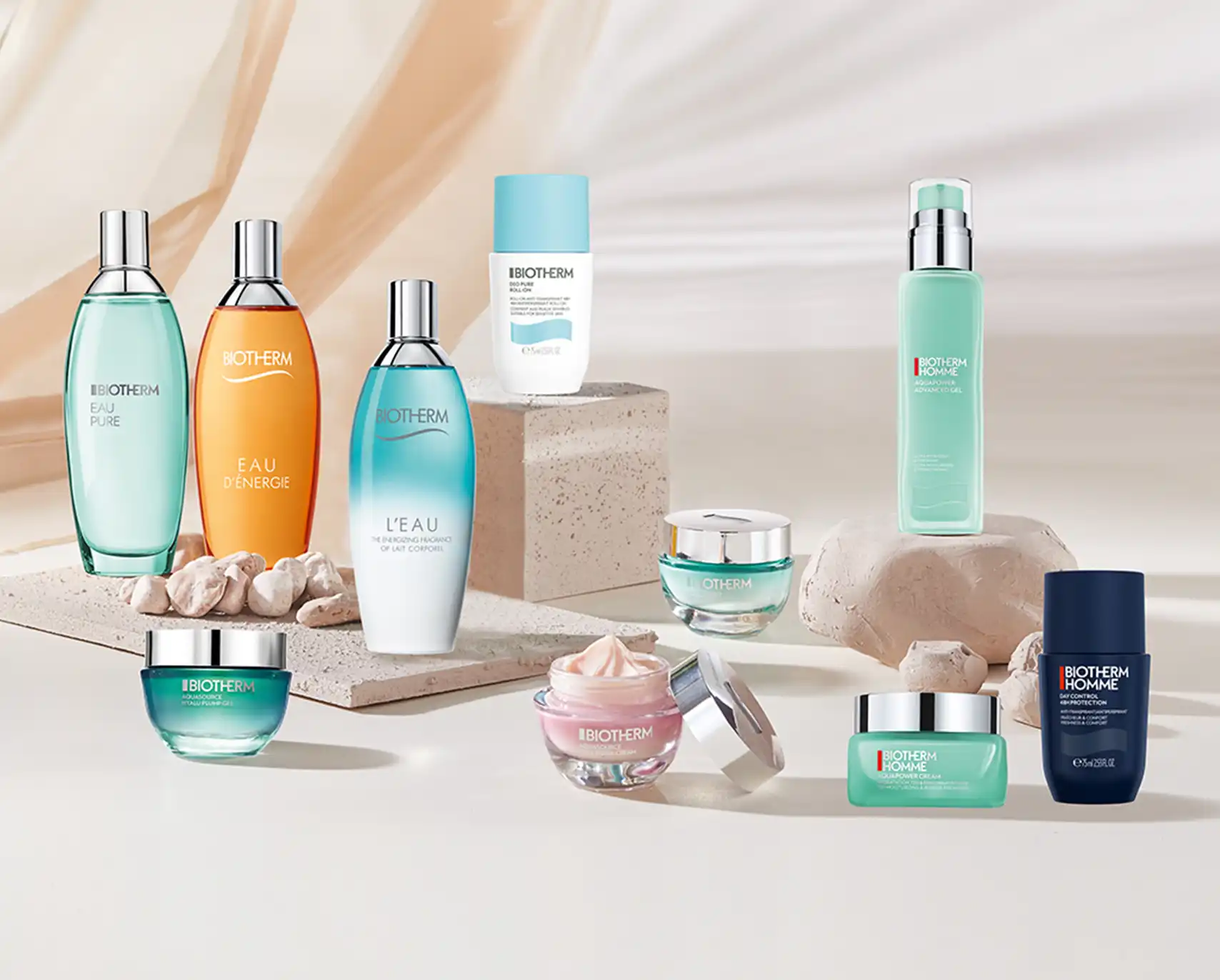 Pflege von Biotherm zum reduzierten Aktionspreis