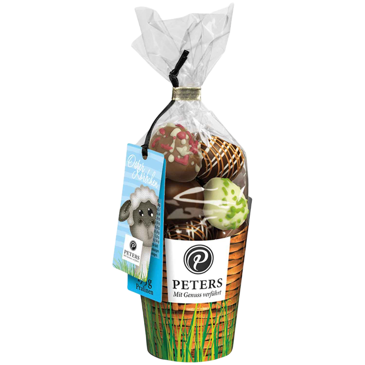 Bild: Peters Osterkörbchen Truffeleier mit Alkohol 175g