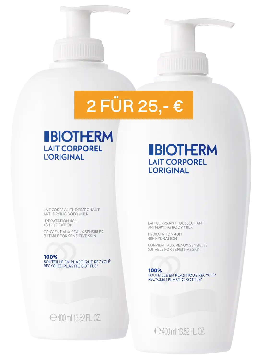 Bild: Biotherm Moisturizing Lait Corporel, Anti-Drying Body Milk, 400ml