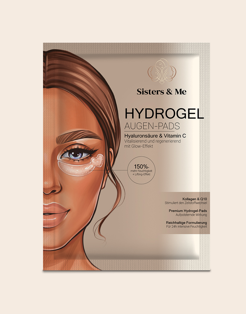 Sisters & Me 10X HYDROGEL AUGEN-PADS MIT HYALURONSÄURE UND VITAMIN C