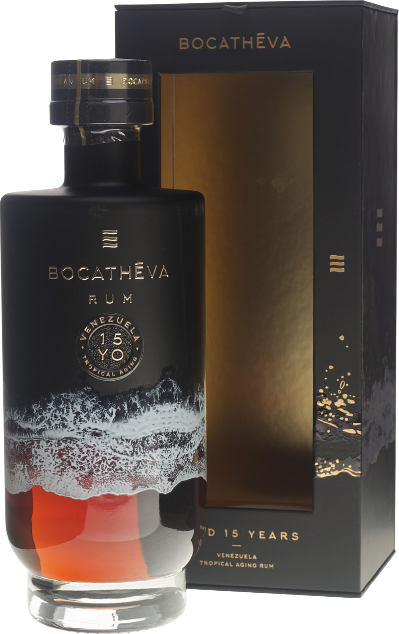 Bild: Bocatheva Rum 15 Years, Venezuela, 45 % Vol., 0,7 l