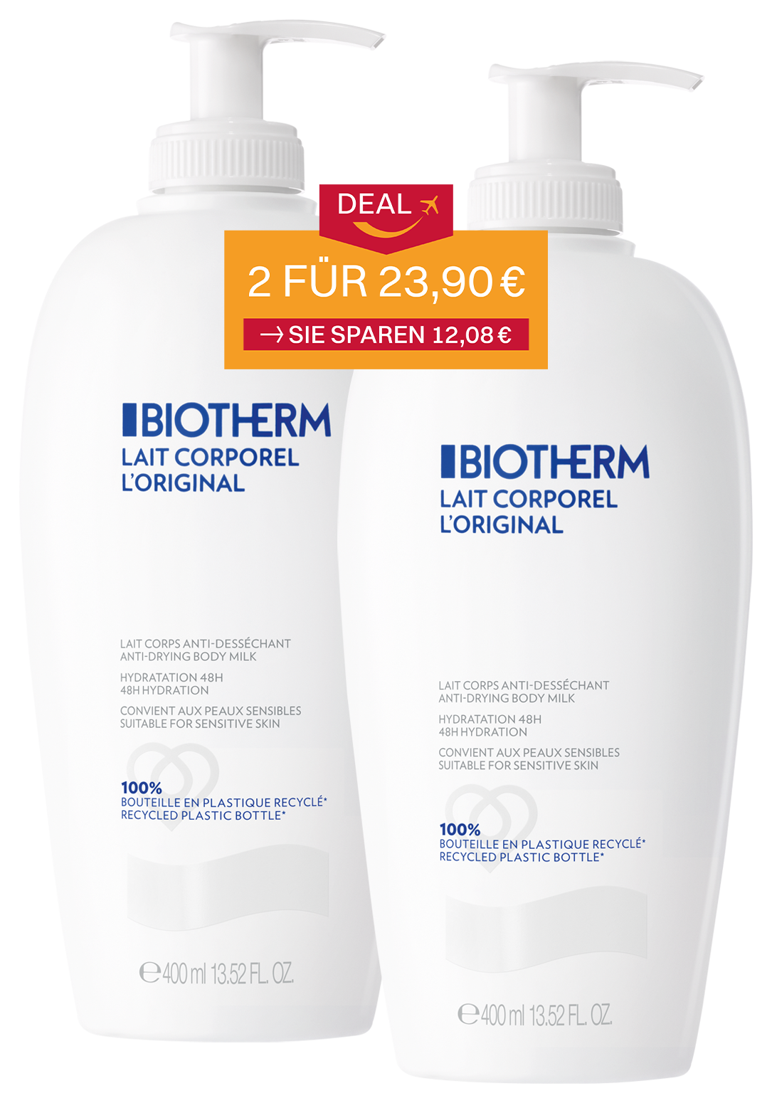 Biotherm Moisturizing Lait Corporel, Anti-Drying Body Milk, 400ml Biotherm Moisturizing Lait Corporel, Anti-Drying Body Milk, 400ml