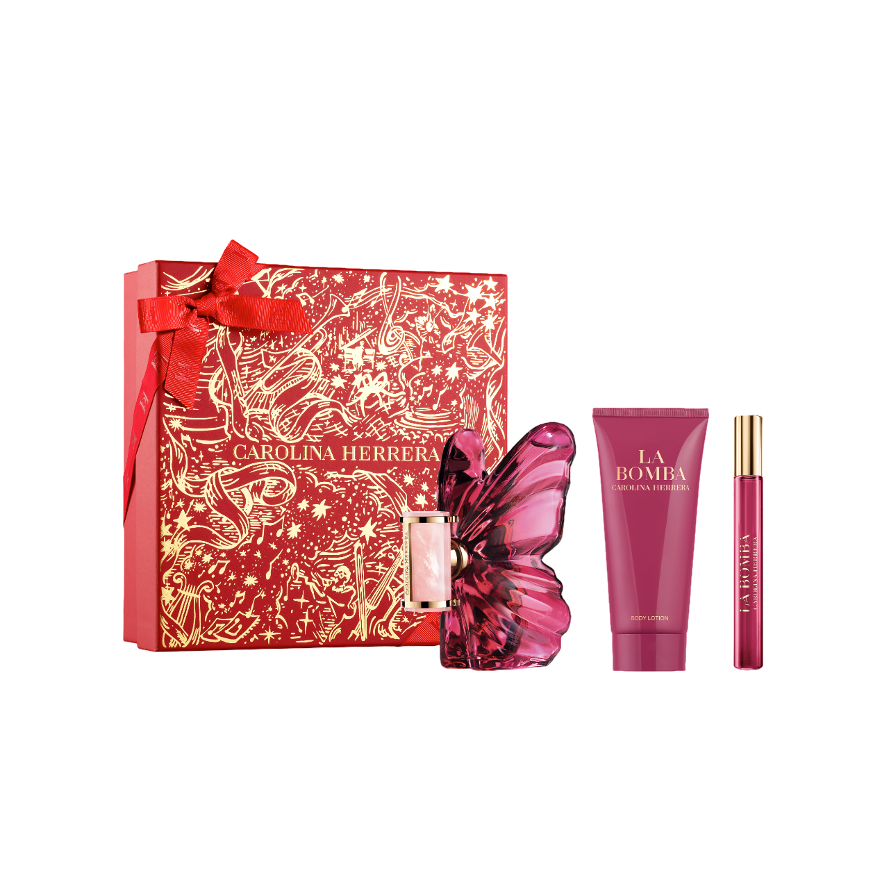 Bild: Carolina Herrera Set – La Bomba EDP 80ml + 10ml + Body Lotion 100ml