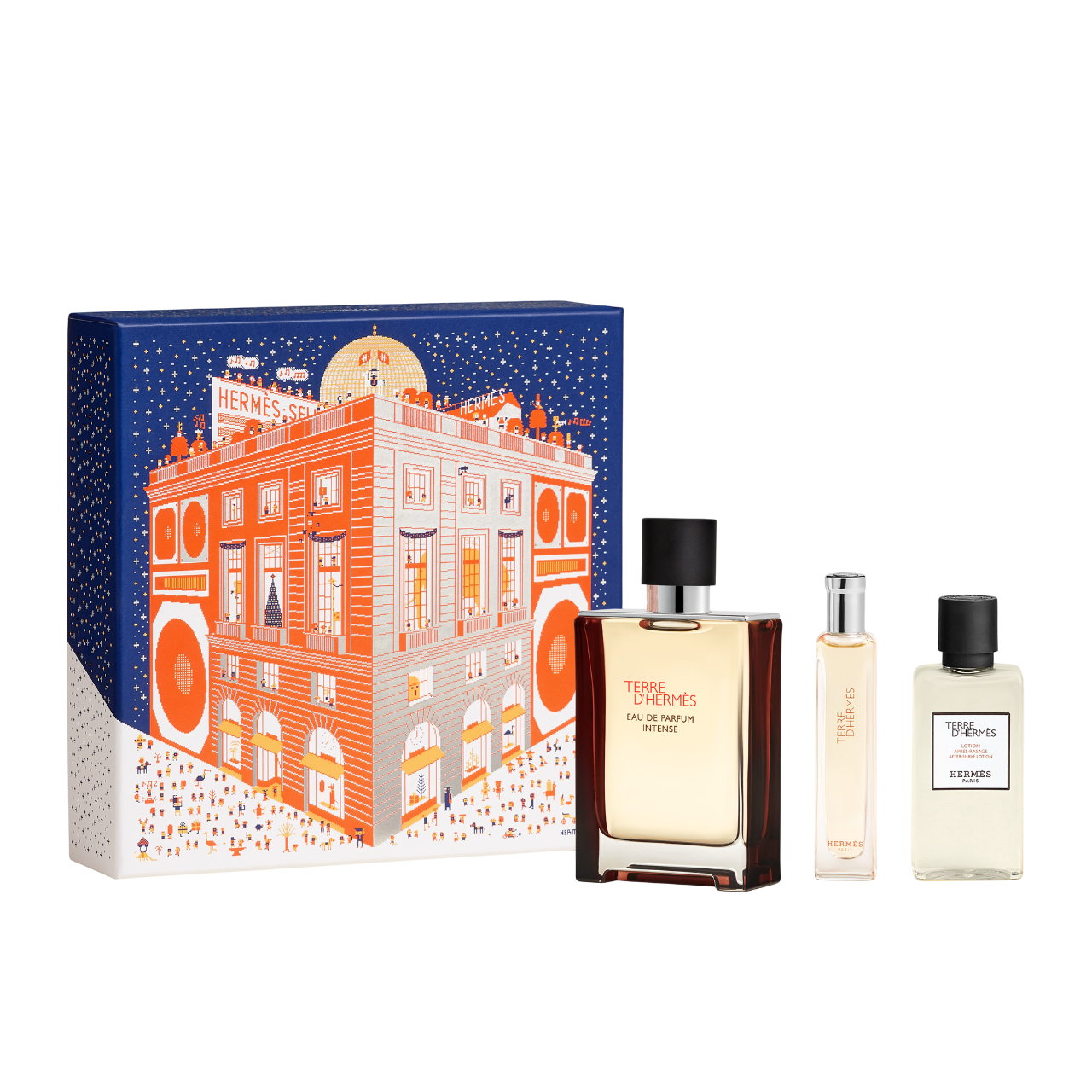 Hermès Set – Terre d’Hermès Eau de Parfum Intense 100ml + 15ml + After Shave Balm 40ml