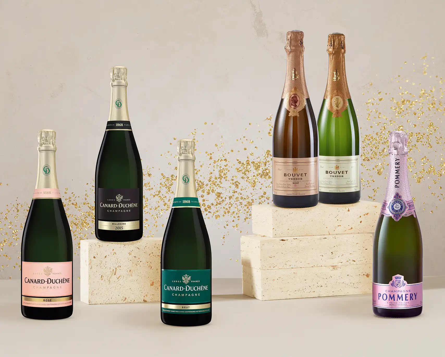 Champagner und Cremant