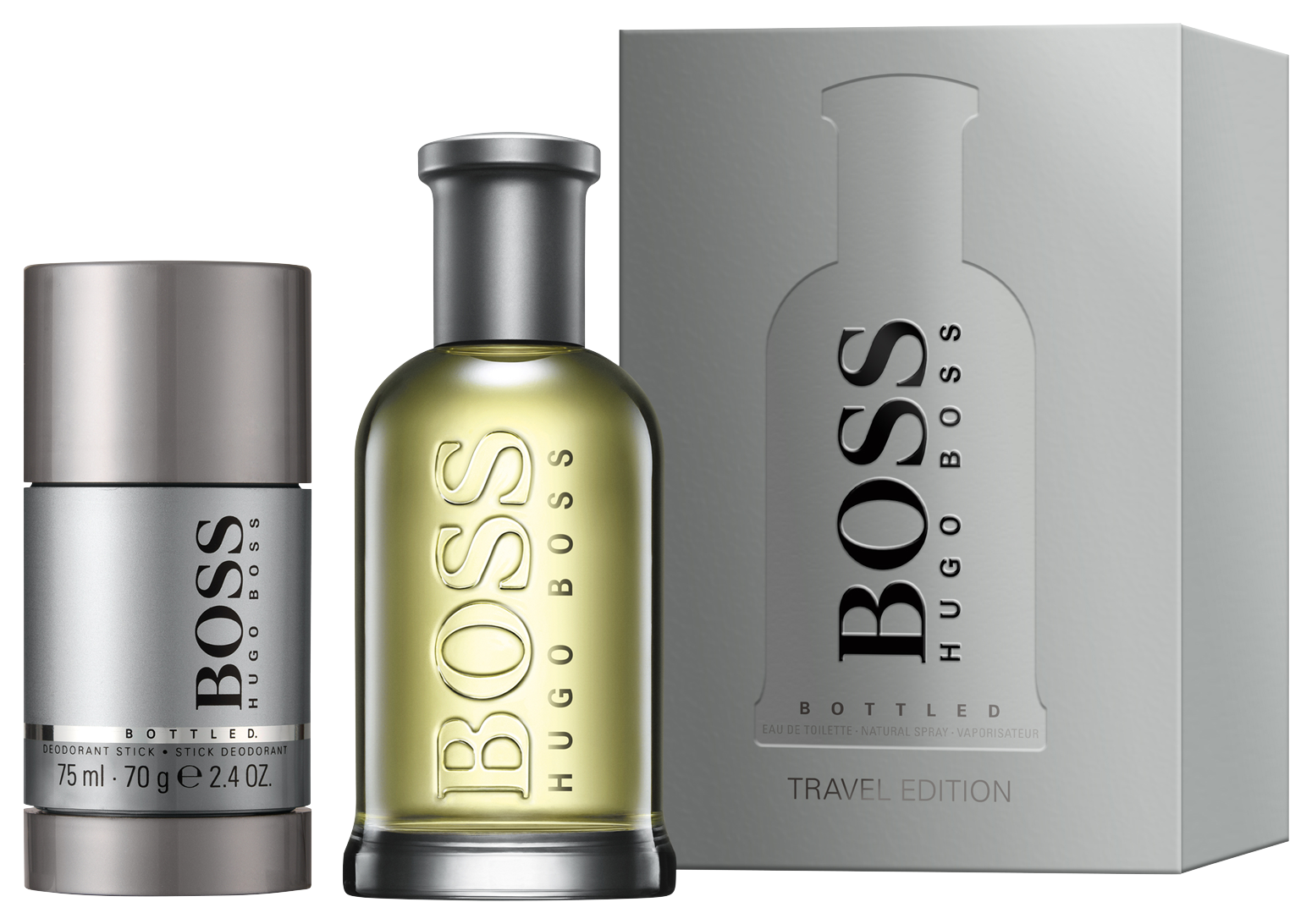 Hugo Boss Bottled Set EDTS 100ml + Deo Stick Travel Retail Exclusive
