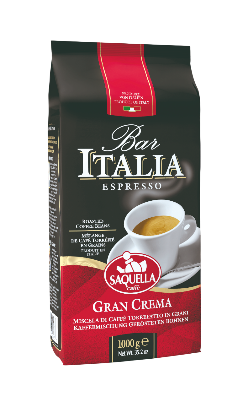 Bild: Saquella Espresso „Gran Crema“ Kaffee 1 kg