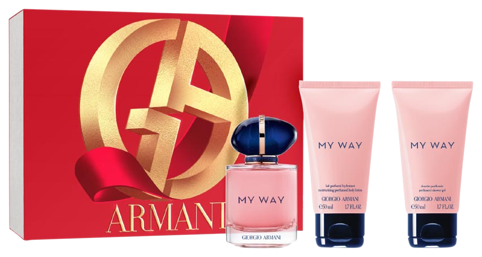 Armani My Way Set, EDPS 50 ml + Shower Gel 50 ml + Body Lotion 50 ml