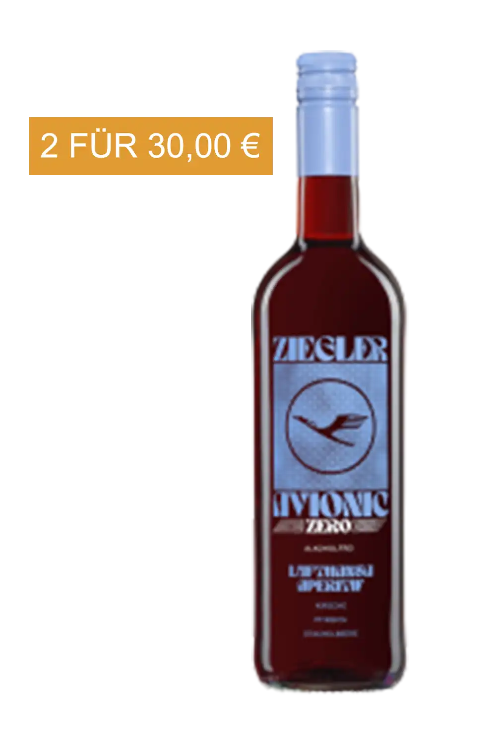 Ziegler AVIONIC Zero Lufthansa Aperitif alkoholfrei 0,75l