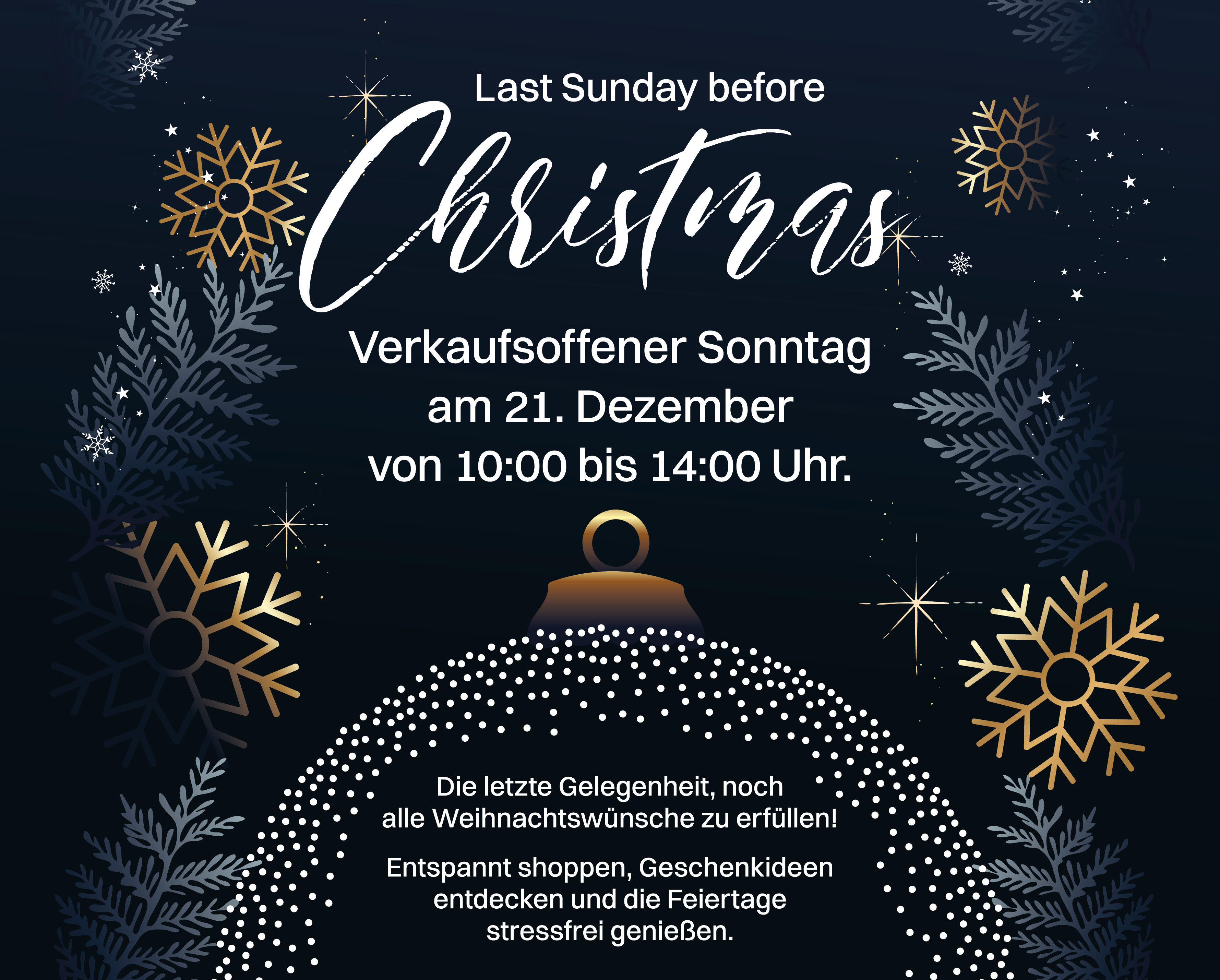 Verkaufsoffener Sonntag in der Ringeltaube Köln