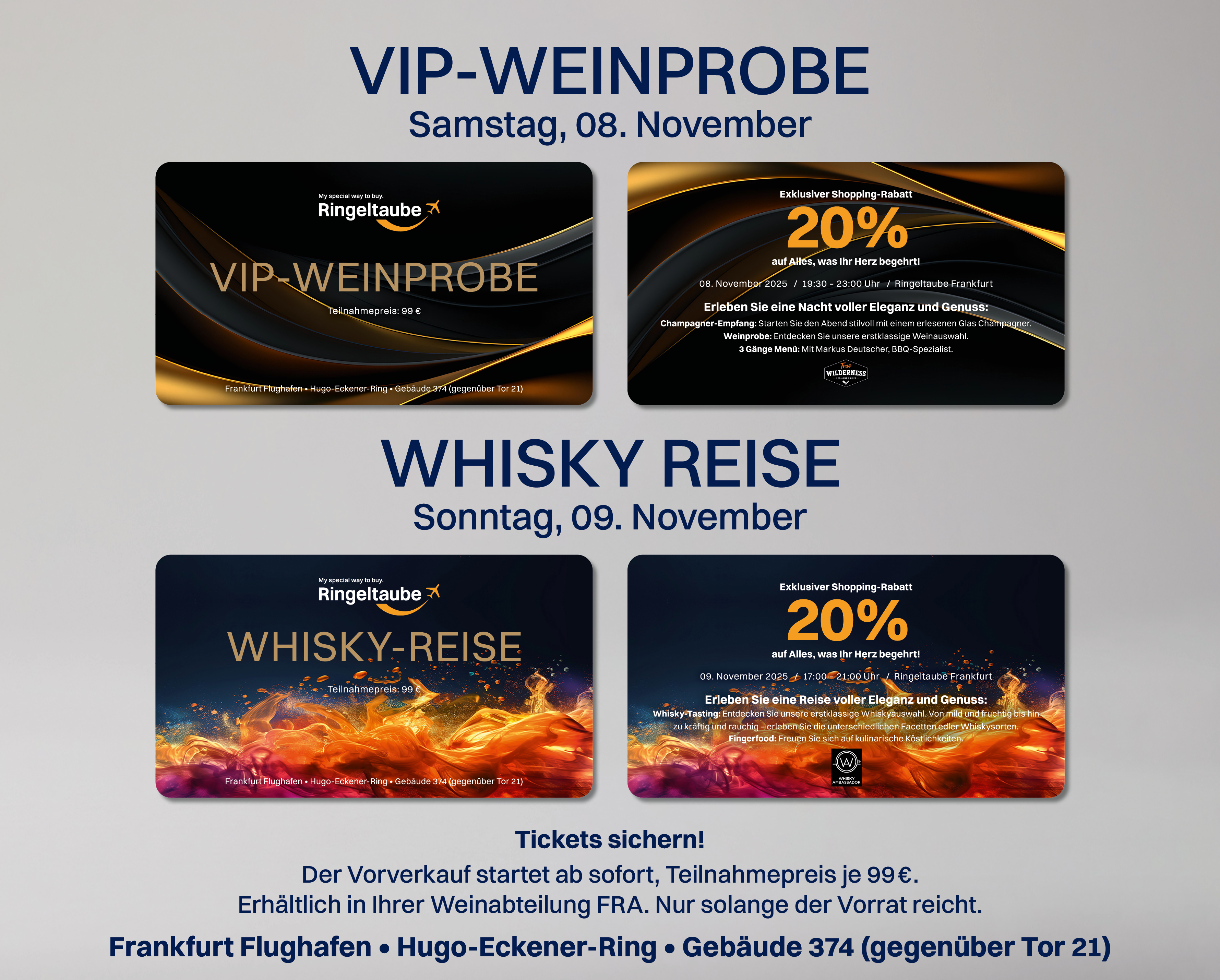 Whisky Tasting in der Ringeltaube Frankfurt