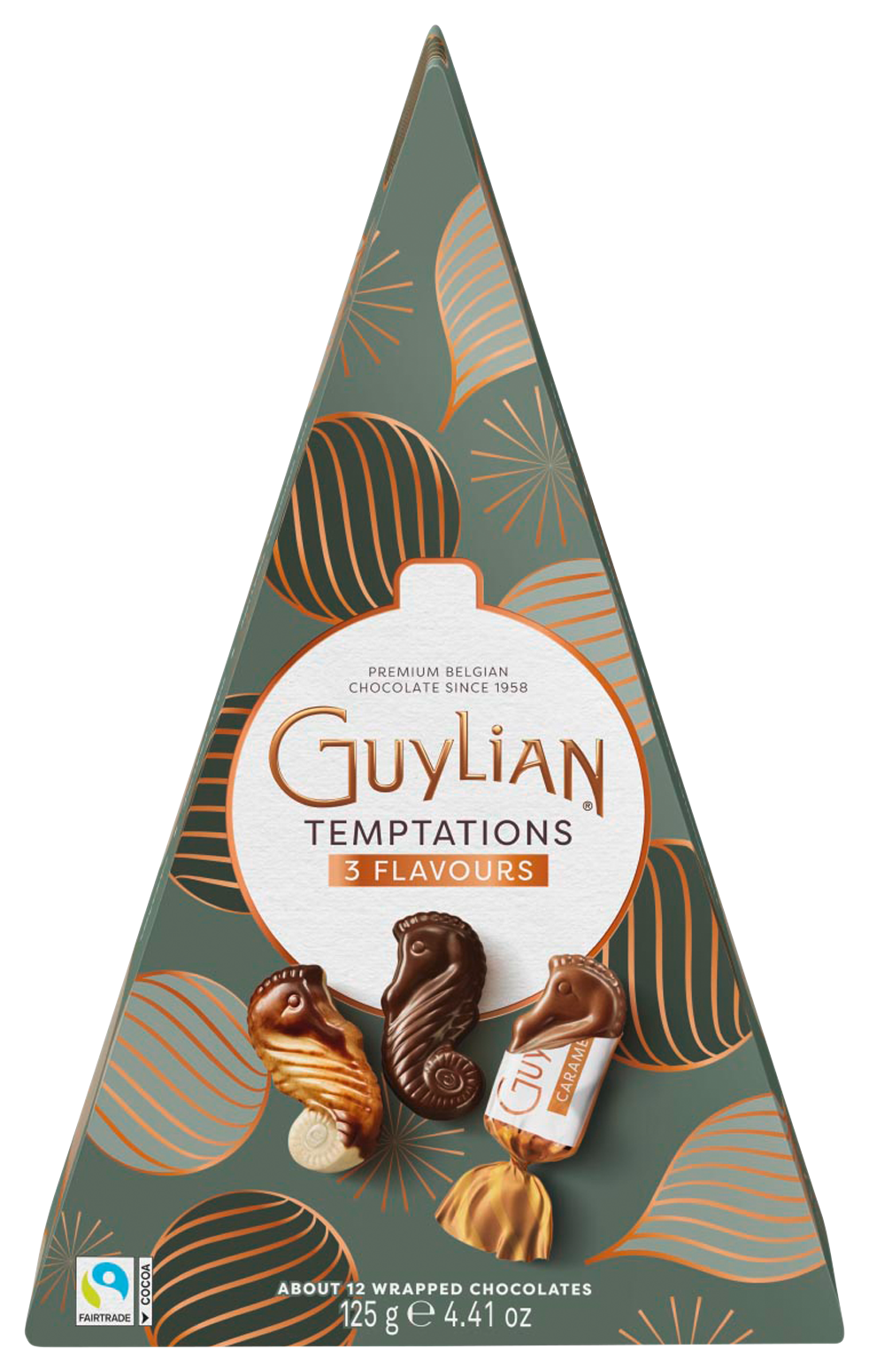 Bild: Guylian Temptations Mix Weihnachtsbaum 125g