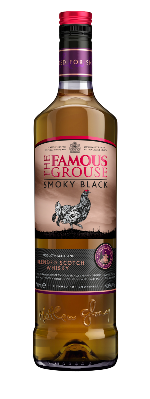 Bild: The Famous Grouse Smoky Black Scotch Whisky 40 % Vol. 1 Liter Flasche