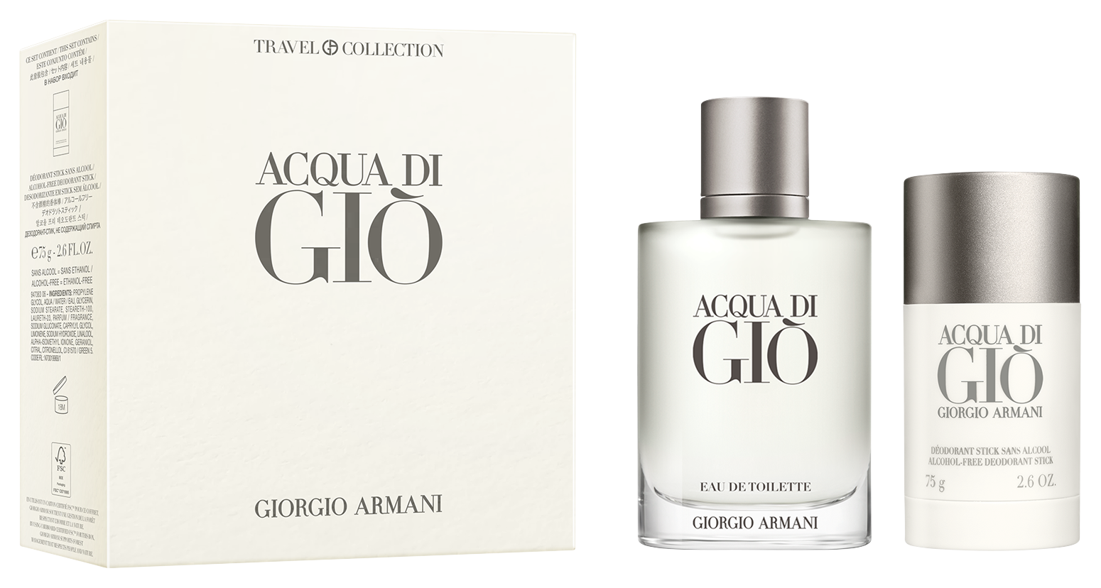 Giorgio Armani Acqua di Giò pour Homme Set Travel Retail Exclusive