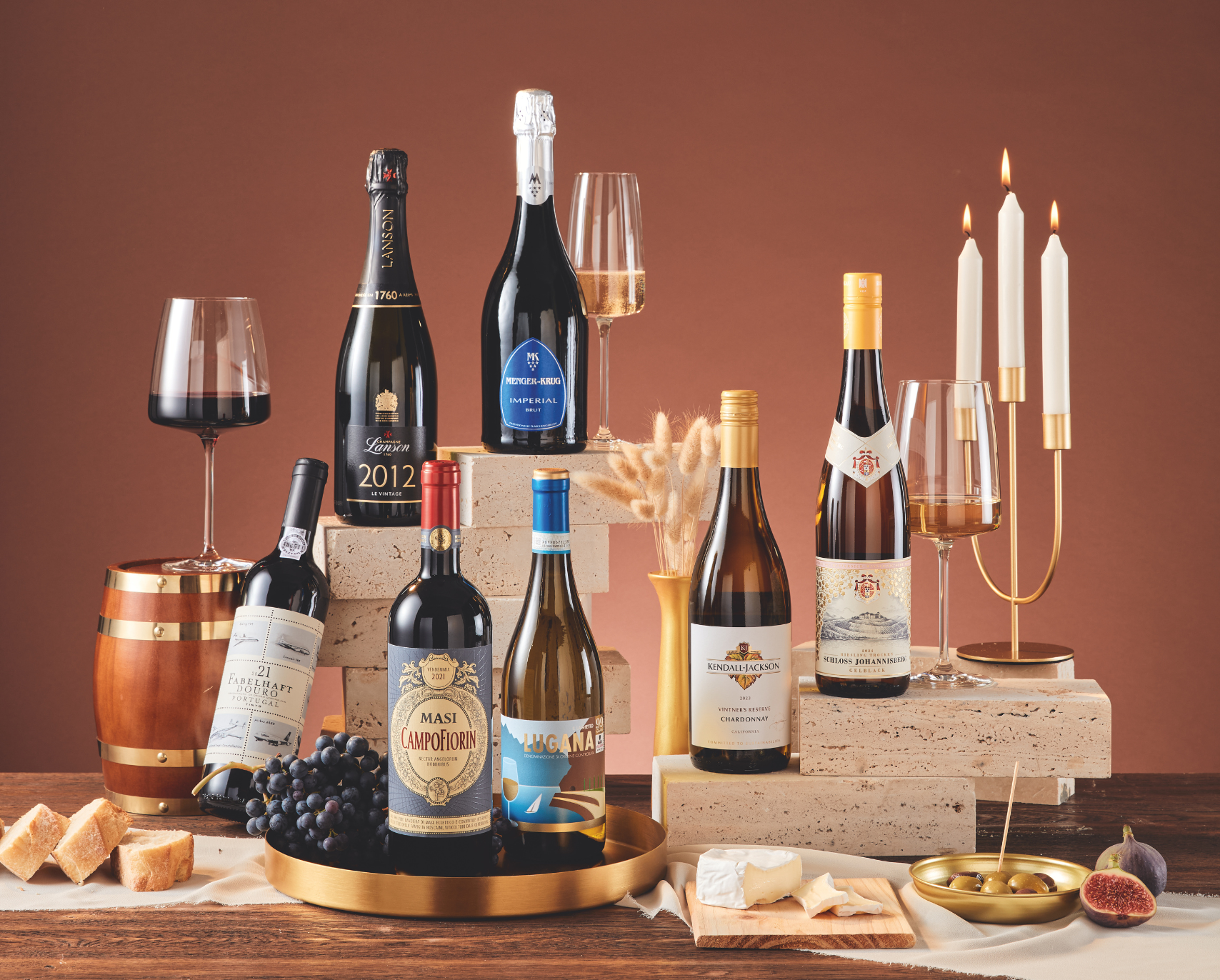 Wein und Sekt für die Feiertage