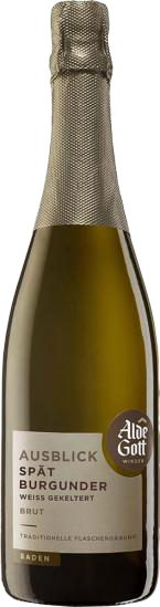 Alde Gott Ausblick Spätburgunder Sekt weiß gekeltert brut 0,75l