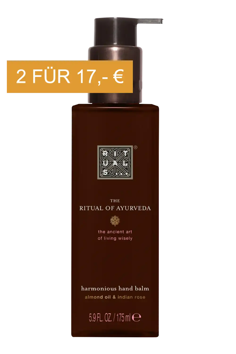 Rituals The Ritual of Ayurveda Handbalm mit Spender, 175ml