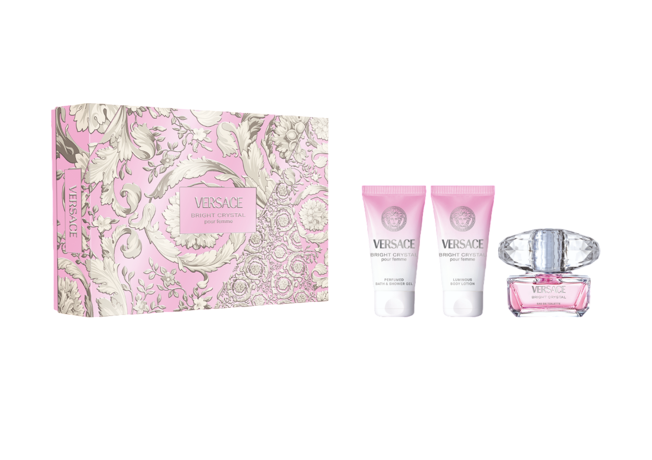 Bild: Versace Set – Bright Crystal Eau de Toilette + Body Lotion + Shower Gel