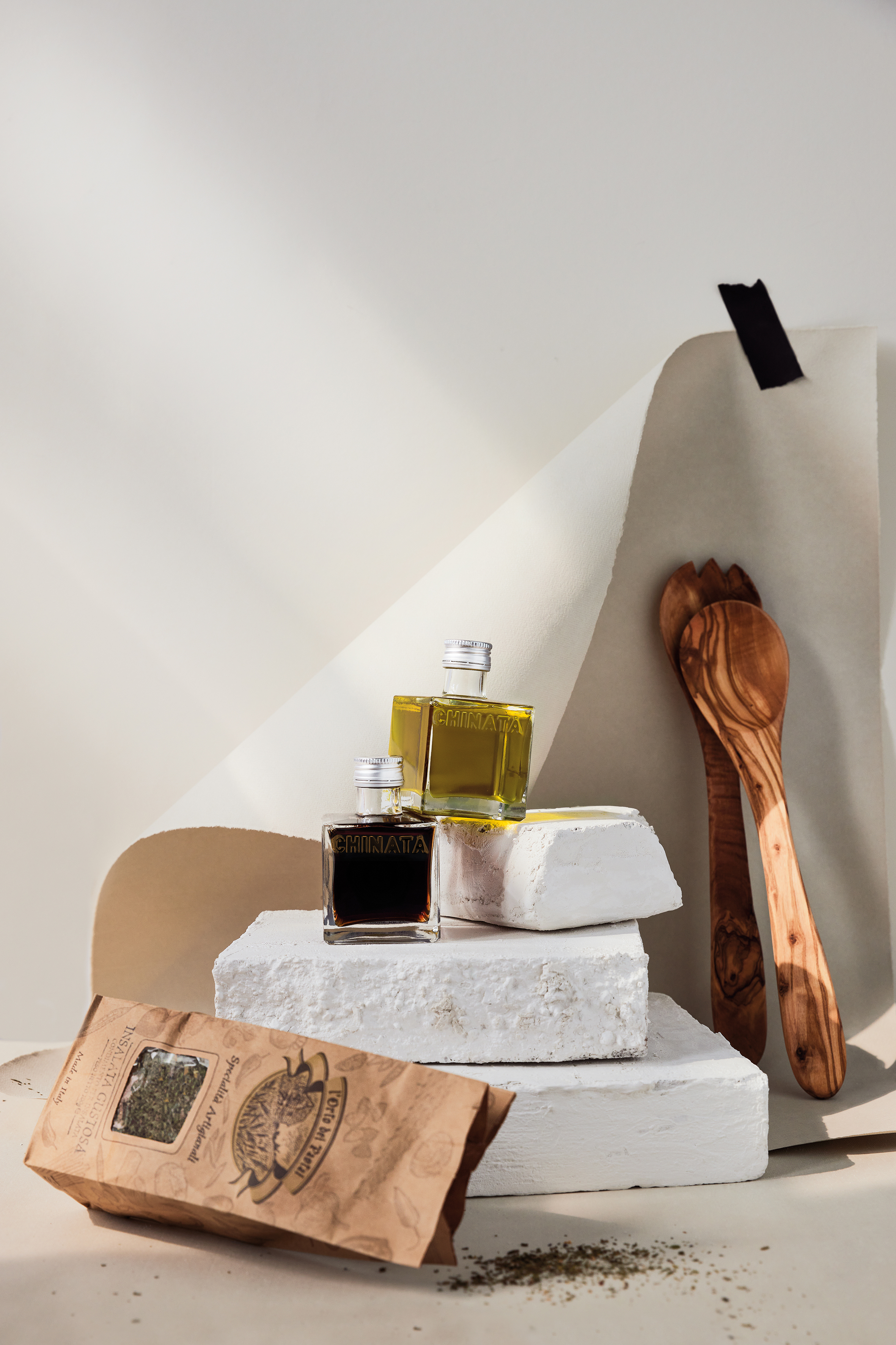 Salatbox – quadratisch, prachtvoll, gut Geschenke-Set