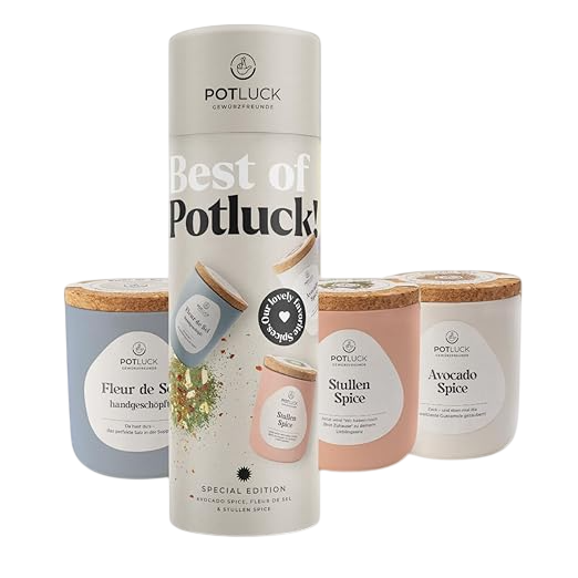Bild: Best of POTLUCK 3er Set I Stullen Spice, Avocado Spice, Fleur de Sel