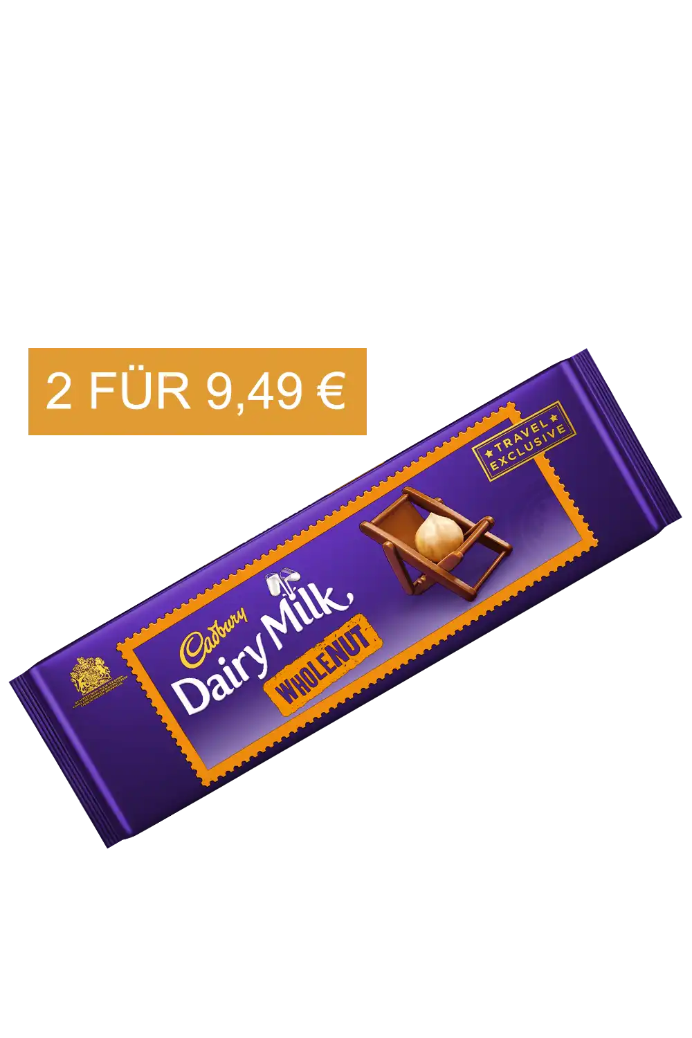 Cadbury Schokolade Ganze Nuss Tafel 300g