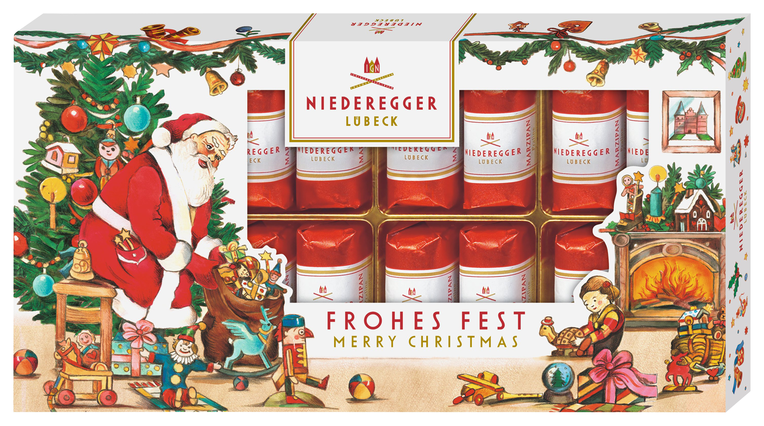 Niederegger Marzipan Klassiker »Frohes Fest« 200g