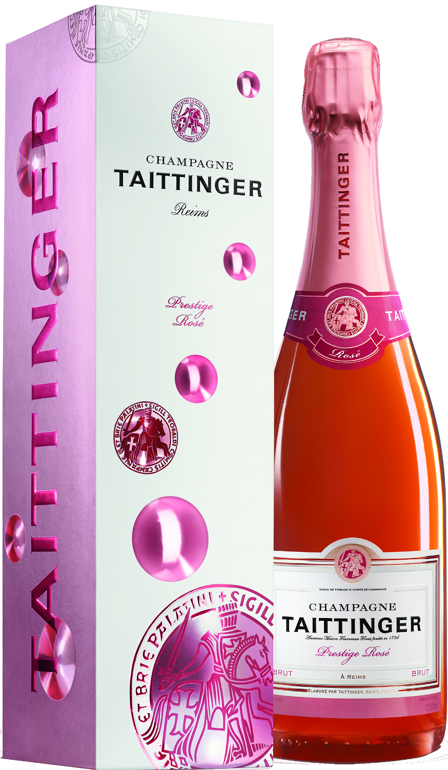 Taittinger "Prestige Rosé" Brut (in Geschenk-Packung)