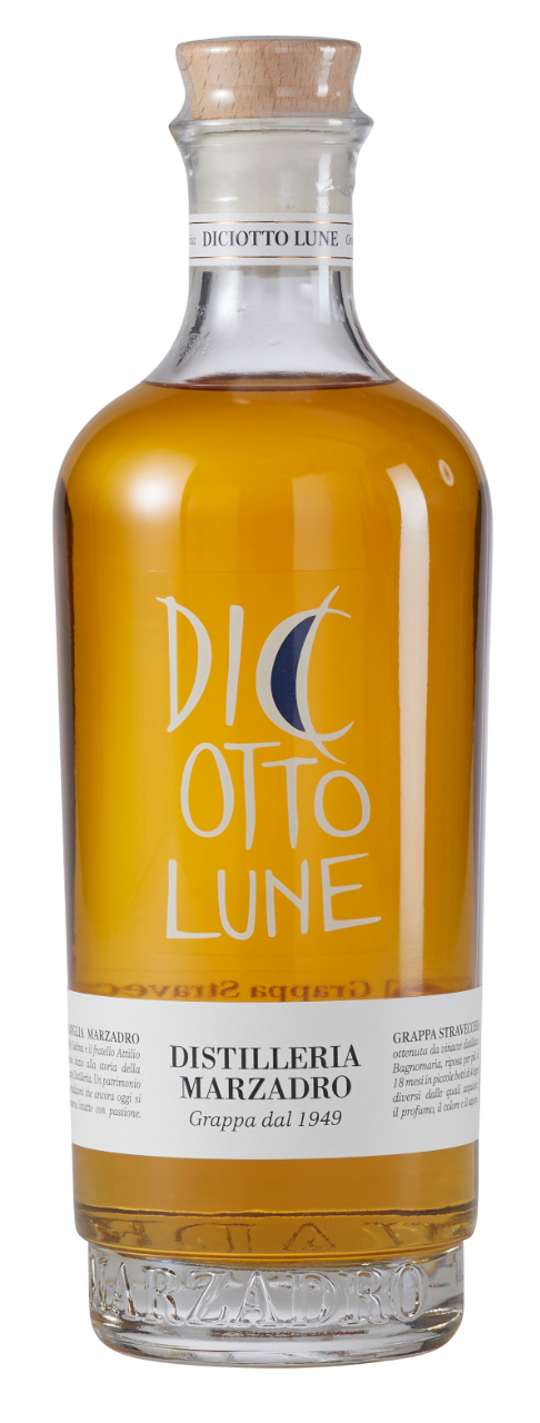 Bild: Marzadro Grappa Le Diciotto Lune 41% Vol., 0,7 L