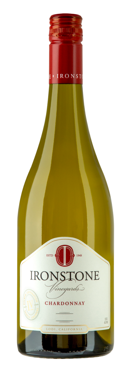 Bild: Ironstone Lodi Chardonnay Lufthansa Business Class Bordwein