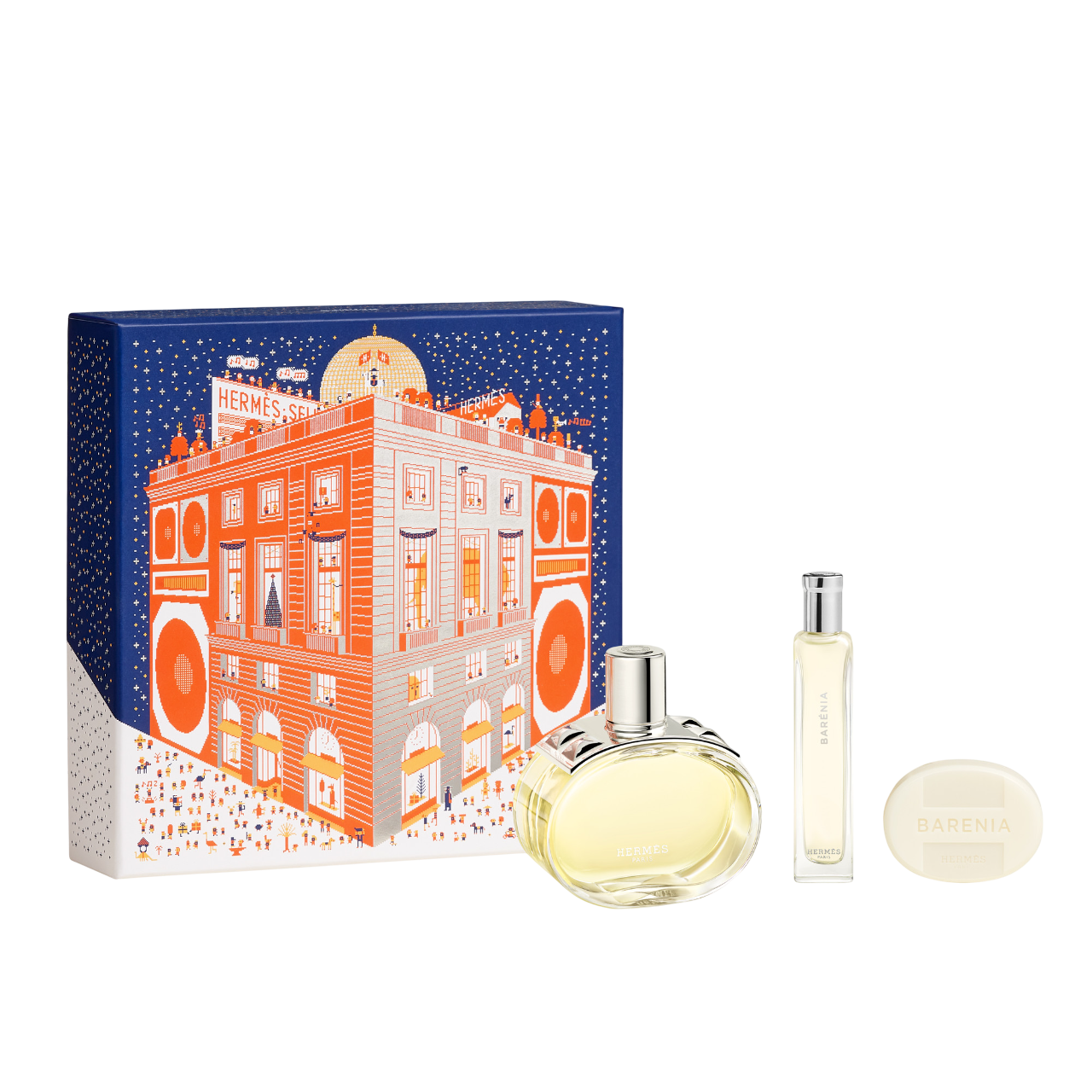 Bild: Hermès Barenia Set EDPS 100ml + 15ml + Seife 25g