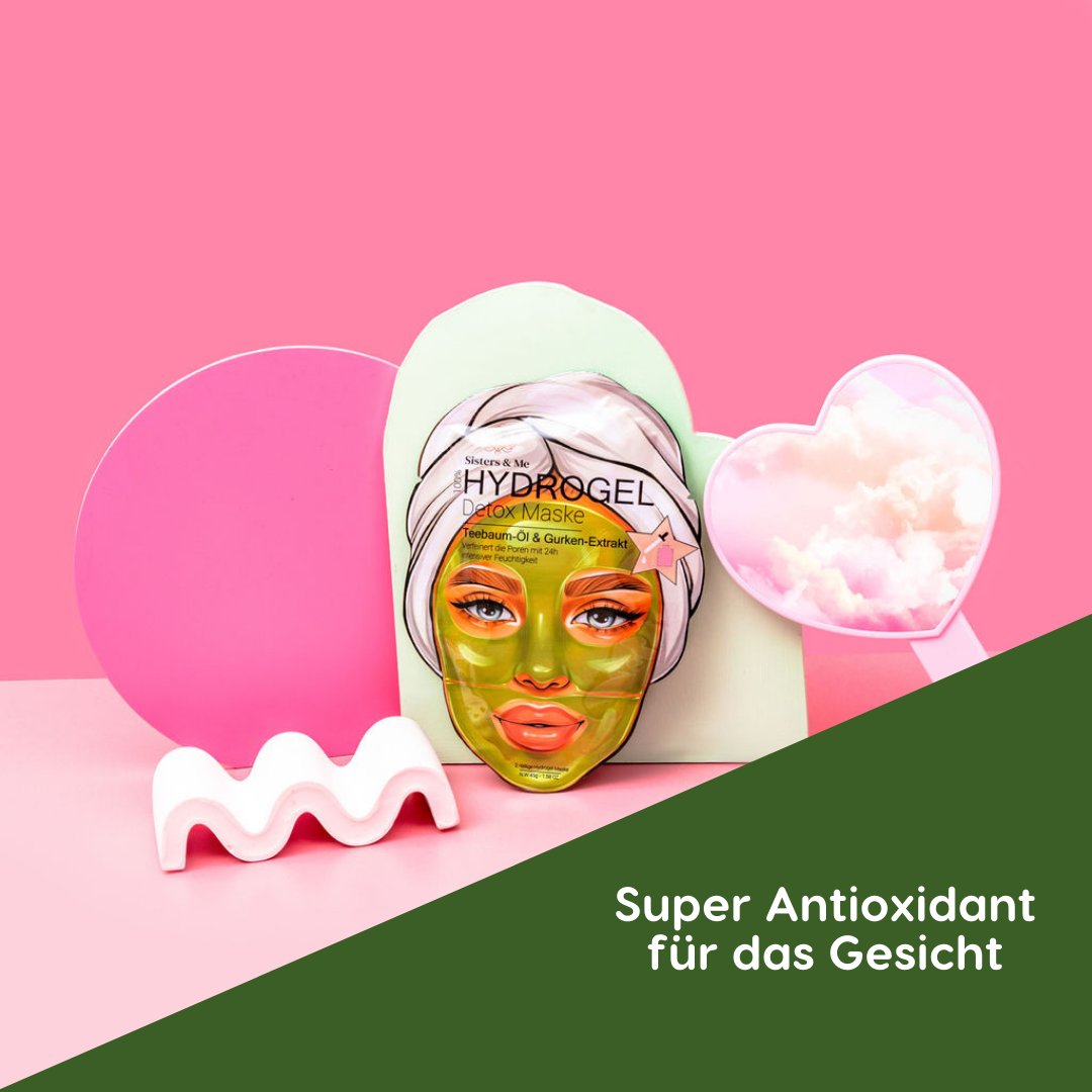 Sisters & Me 10X HYDROGEL AUGEN-PADS MIT GURKENEXTRAKT UND GRÜNTEE-ÖL