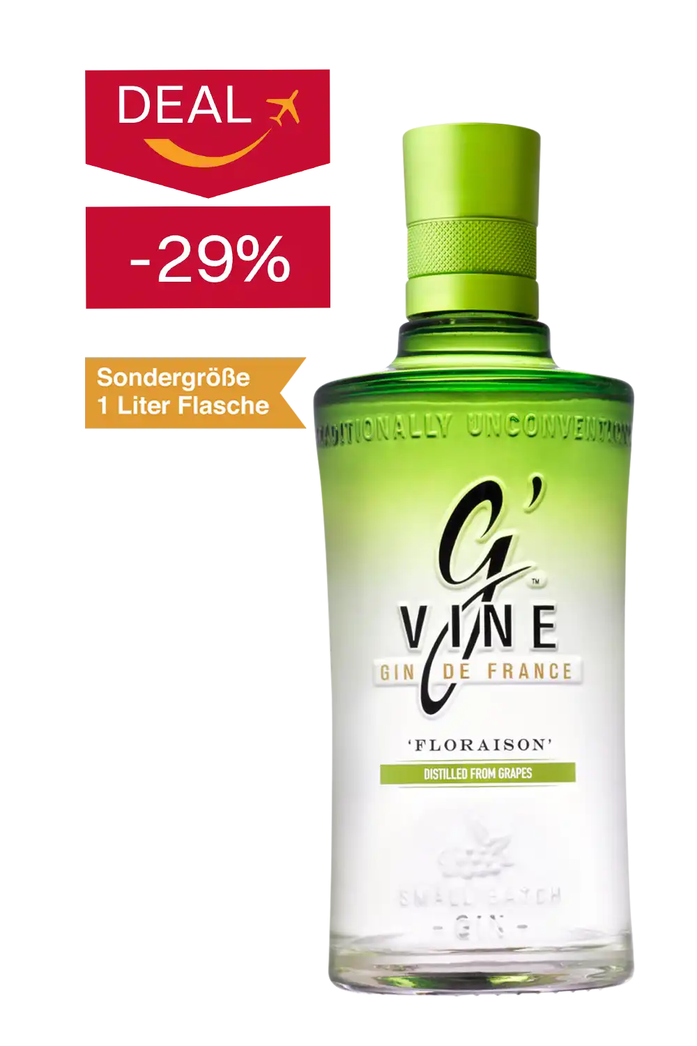 G'Vine Floraison Gin 1 Liter Flasche