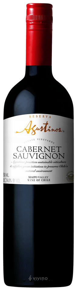 Bild: Agustinos Reserva Cabernet Sauvignon Lufthansa Business Class Bordwein