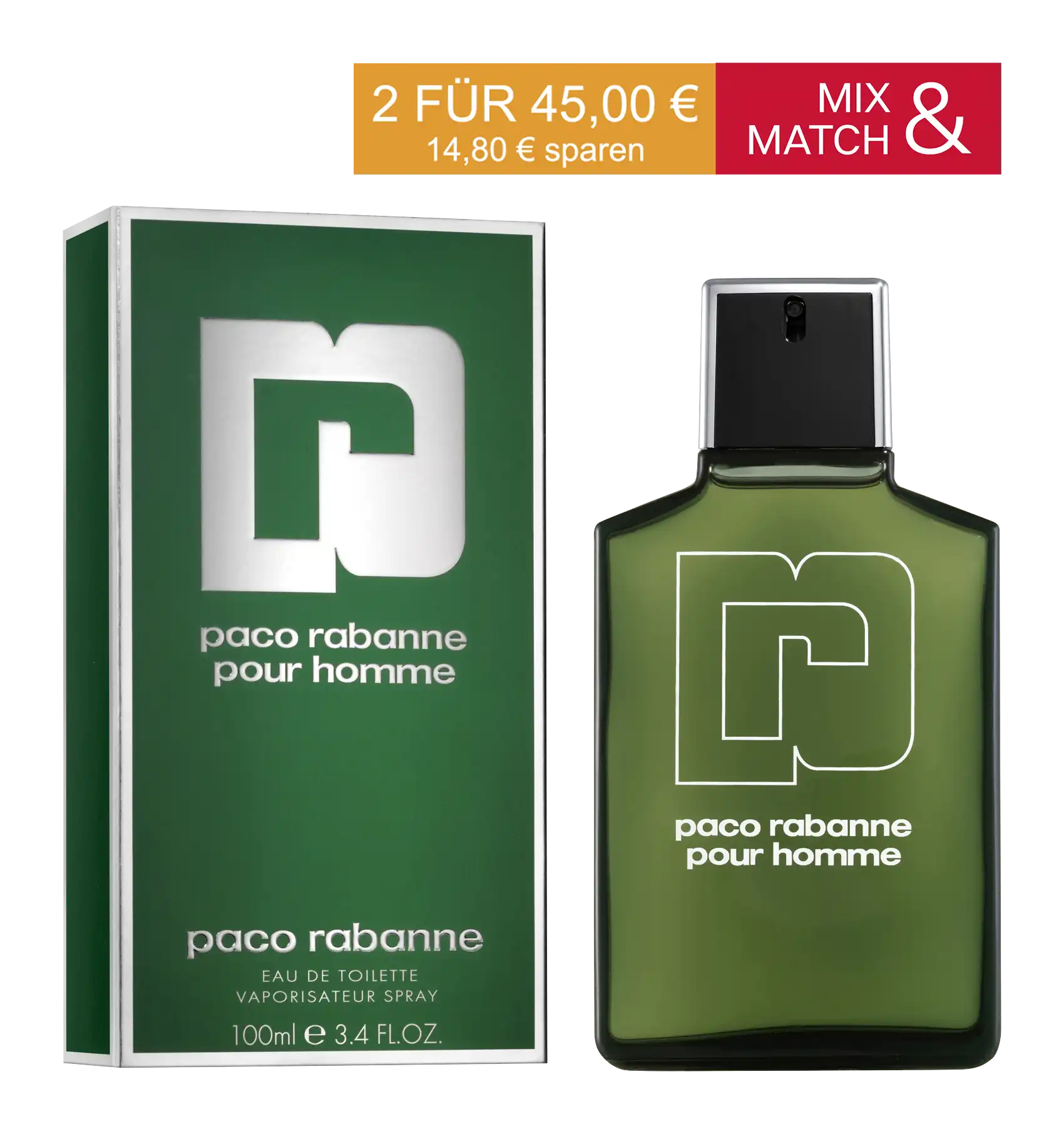 Paco Rabanne Pour Homme Eau de Toilette 100 ml