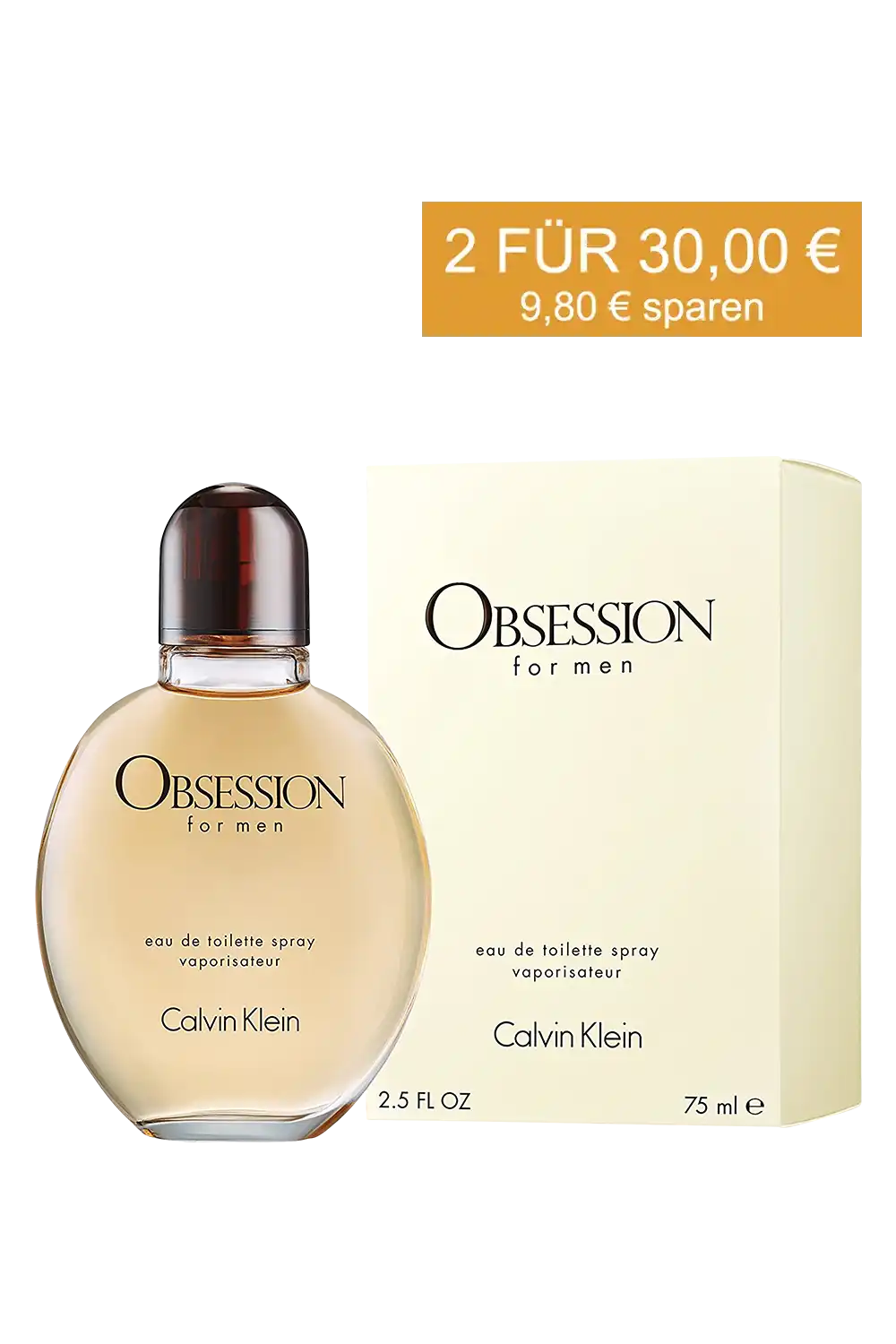 Bild: Calvin Klein Obsession for Men Eau de Toilette Spray 75 ml