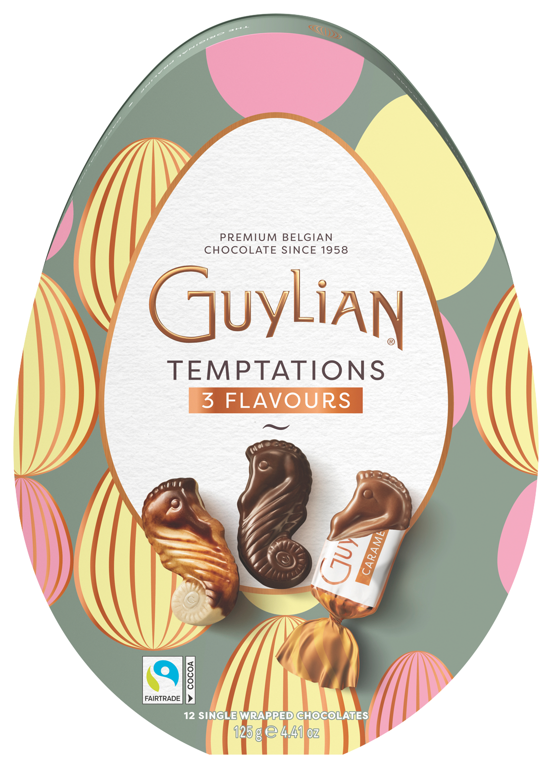 Guylian Temptations Mix Easter Egg 125g