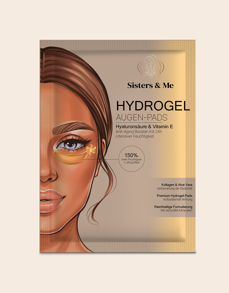 Sisters & Me 10X HYDROGEL AUGEN-PADS MIT HYALURONSÄURE & VITAMIN E