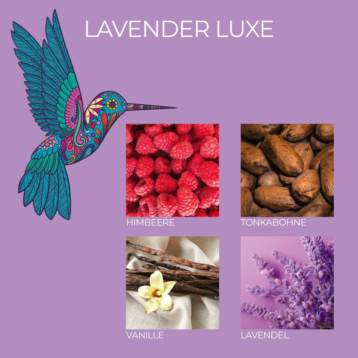 Duftkerze Frida Kahlo Lavender Luxe, 400g
