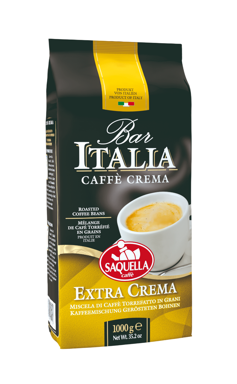 Bild: Saquella Caffè Crema „Extra Crema“ Kaffee 1 kg