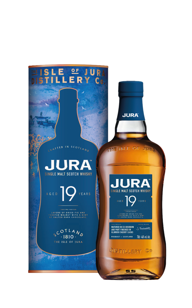 Bild: Jura Single Malt Whisky 19 Jahre, 46,5% Vol., 0,7L - Travel Exclusive