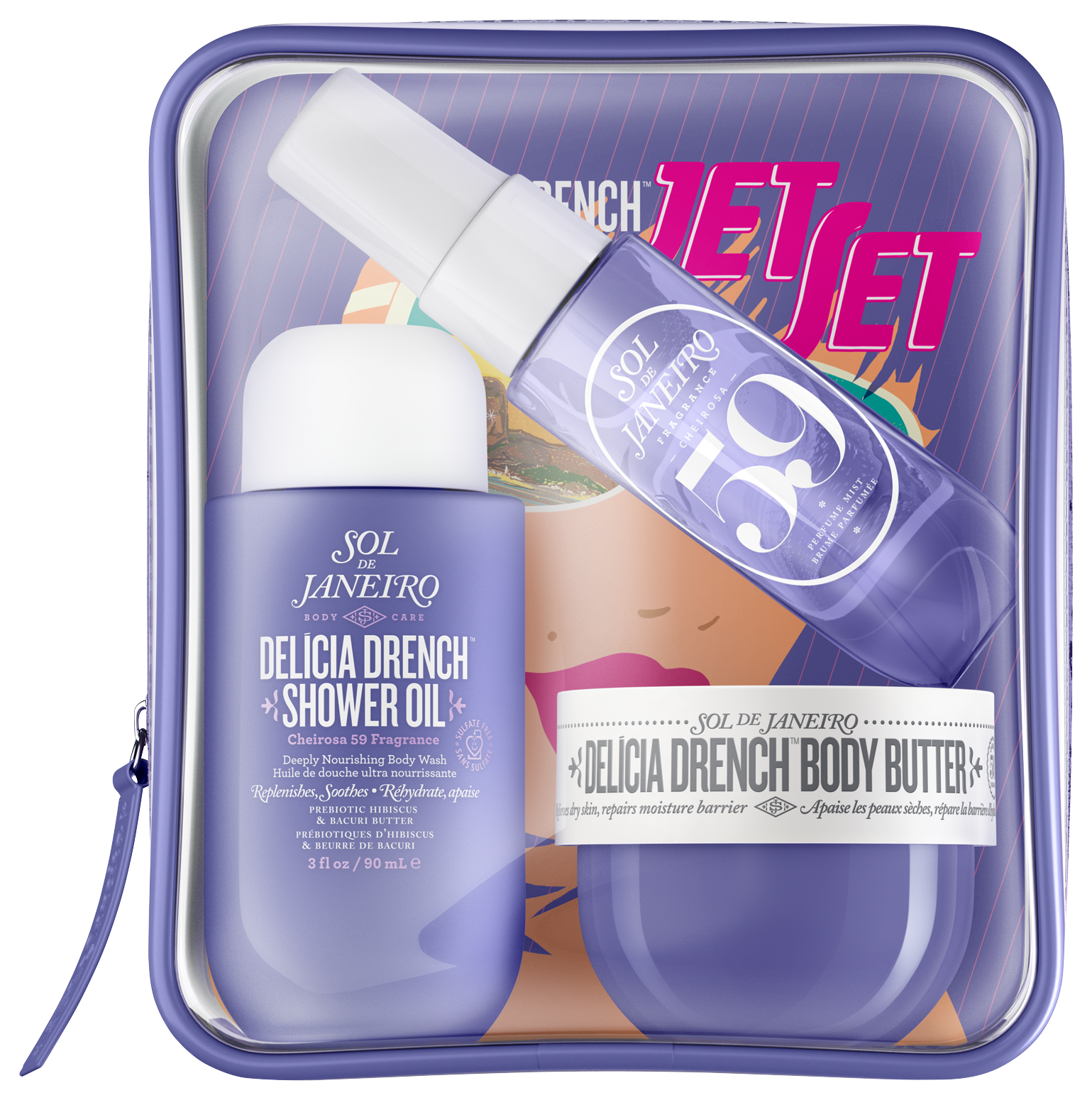 Bild: Sol De Janeiro Mixed Lines Care Set Delicia Drench Collection