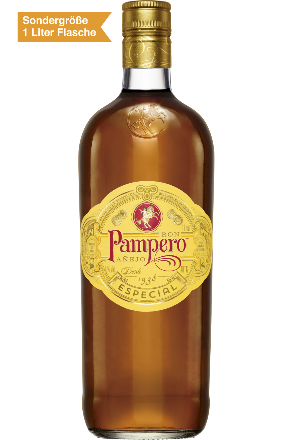 Bild: Pampero Ron Añejo Especial 1 Liter Flasche