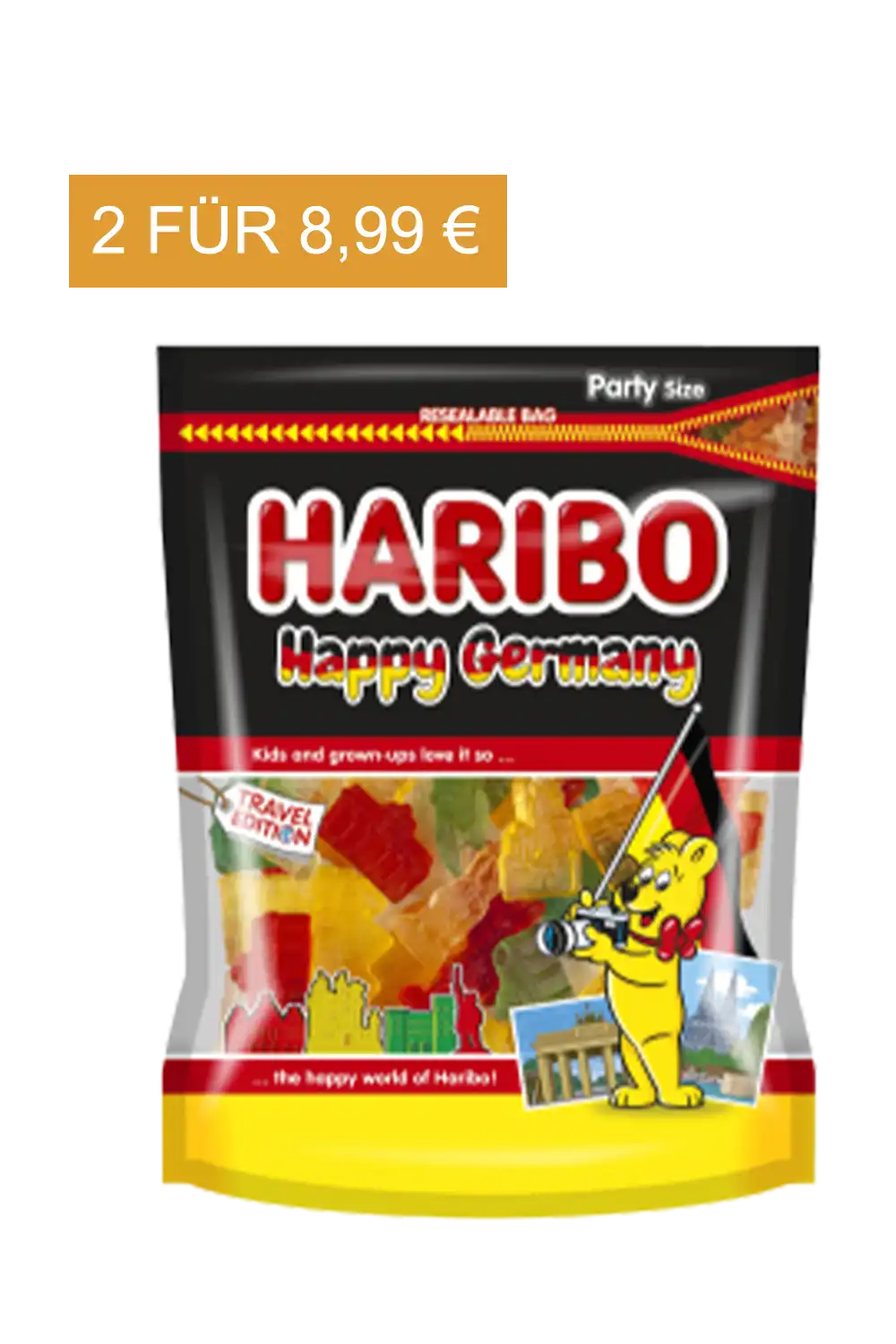 Haribo Happy Germany 700g Beutel Travel Retail Exclusive
